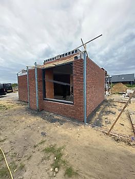 Nieuwbouw metselwerk Keizer StainGoud Scheemda